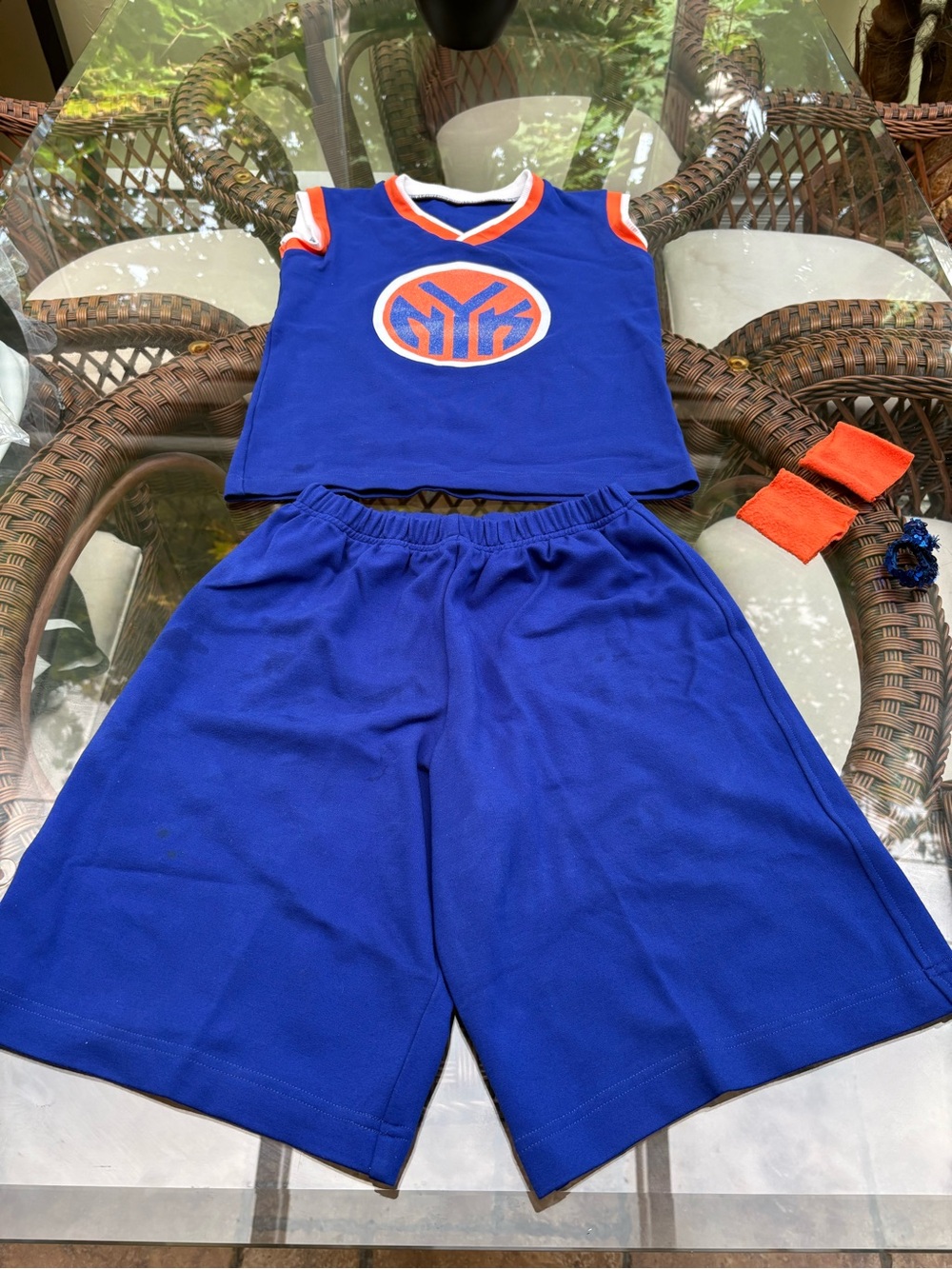 Kids Basketball Costume Set